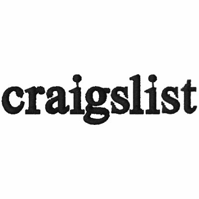 Craigslist Classic Embroidered Shirt by craigslist
