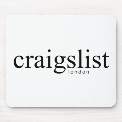 Craigslist London Mousepad by craigslist