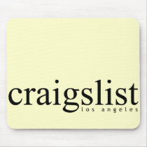 Craigslist Los Angeles Mousepad by craigslist Craigslist Los Angeles Mousepad