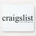 Craigslist Men Seeking Men Mousepad