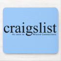 Craigslist Missed Connections Mousepad
