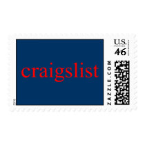 Craigslist Red/Blue Postage Stamps