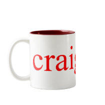 Craigslist Red Mug