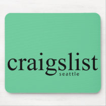 Craigslist Seattle Mousepad by craigslist Craigslist Seattle Mousepad