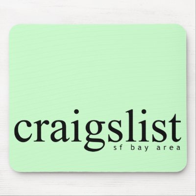 Craigslist Sf Bay Area Mousepad by craigslist