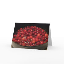 Cranberries Greeting Cards