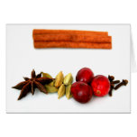 Cranberries & Warm Spices Card