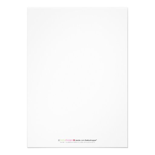 Cranberry Floral Holy Baptism Invitation