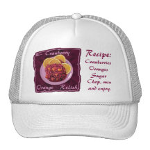 Cranberry Orange Relish Recipe Mesh Hats