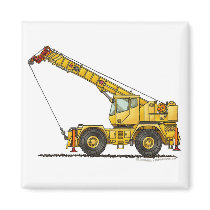 Crane All Terrain Hydraulic Construction Magnets