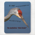 Crane Head Mousepad by GrandmaDee Crane Head Mousepad