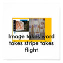 crane, Image takes word takes stripe takes flight posters by VanGorder crane, Image takes word takes stripe takes flight posters