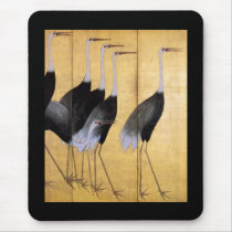 Crane, Ogata Kōrin Mouse Pads