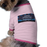 Crane Operator Marquee Pet T-shirt