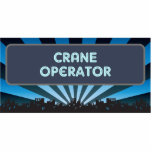 Crane Operator Marquee Cut Out