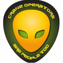 Crane Operators Are People Too Photo Cutout