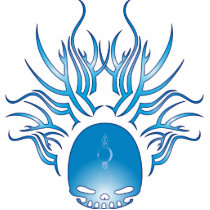 Crane Skull Photo Cutout