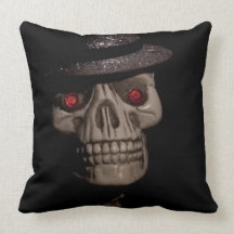 Cráneo esquelético de la almohada