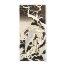 Cranes on a Pine Tree, Hokusai, 1832 posters by japaneseartmall Cranes on a Pine Tree, Hokusai, 1832 posters