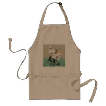 Cranes Painting Aprons