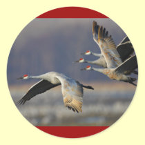 cranes stickers