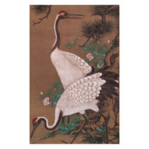 Cranes, Watanabe Shuseki (渡辺秀石) stationery