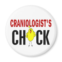 Craniologist's  Chick magnets