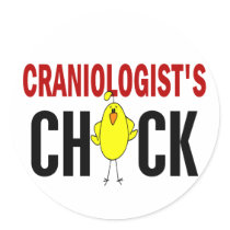 Craniologist's  Chick stickers