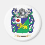 Crank Coat of Arms Fridge Magnets