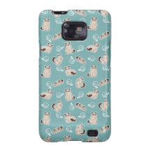 Cranky Kitty Cat Galaxy S2 Cases