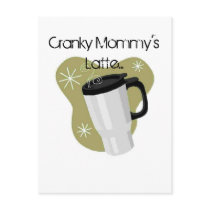 Cranky Mommy's Latte postcards by crankyzazzle Cranky Mommy's Latte postcards