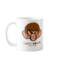 cranky monkey mug by UBlarkeyU cranky monkey mug
