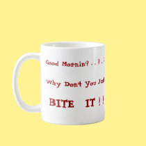 Cranky Morning Mug by LuraDee Cranky Morning Mug