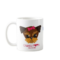 cranky puppy coffee mug by UBlarkeyU cranky puppy coffee mug