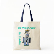 Cranky RoBoT Tote Bag
