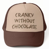 Cranky without Chocolate hats by ChocolateChocolate Cranky without Chocolate hats