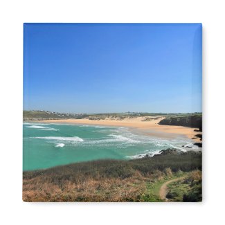 Crantock Bay magnet