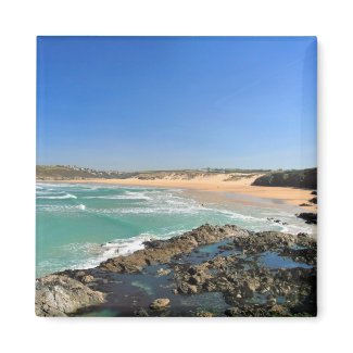 Crantock Bay magnet