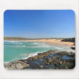 Crantock Bay mousepad
