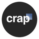 Crap Logo stickers