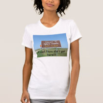 Crap North Dakota Woman's T-Shirt t-shirts