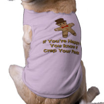 Crap Your Pants Dog T-Shirt pet clothing by StarK8tz Crap Your Pants Dog T-Shirt pet clothing