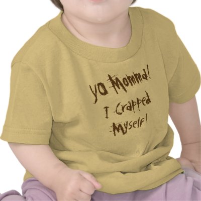 Crapped Myself T-Shirt by ThePeaandThePoo