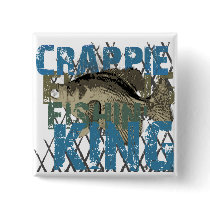 Crappie Fishin' King buttons