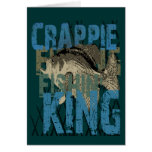 Crappie Fishin' King Card