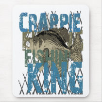 Crappie Fishin' King mousepads