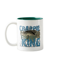 Crappie Fishin' King mugs
