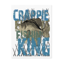 Crappie Fishin' King postcards