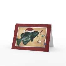 Crappie Holidays cards