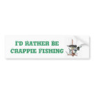standard_bumpersticker - Mounted Crappie